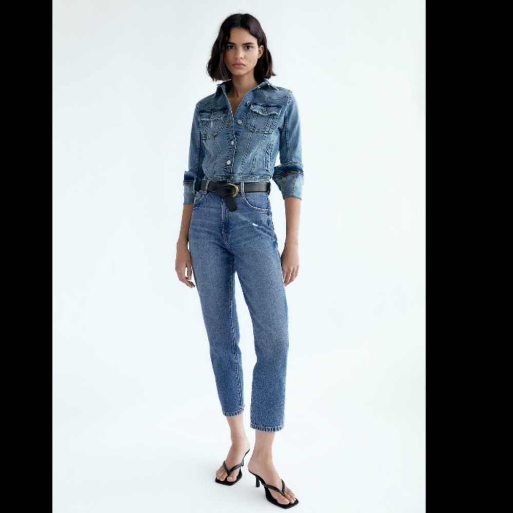 Zara mom fit jeans